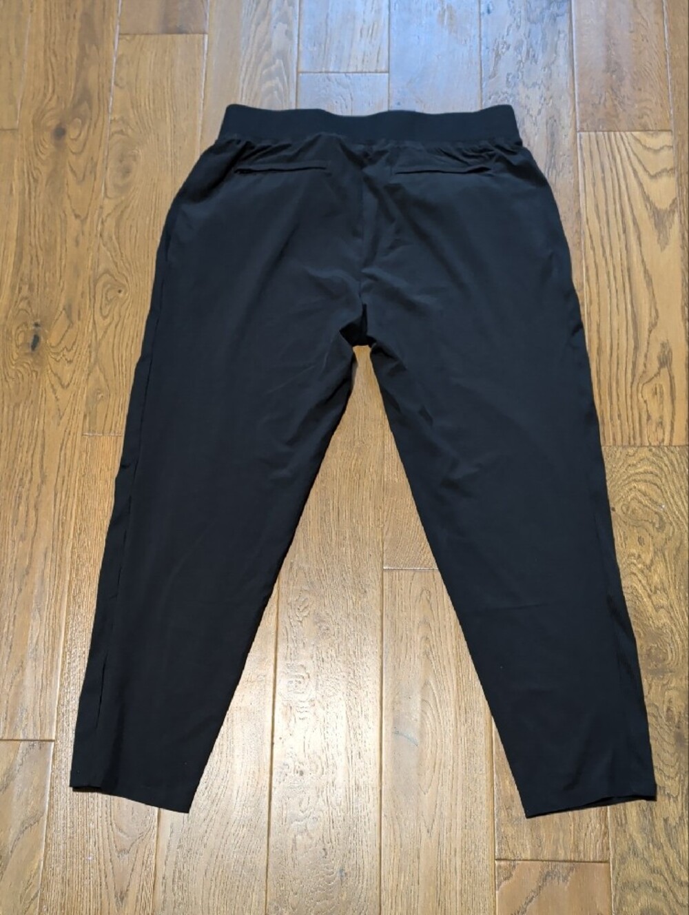 Quince Black Women's Stretch Jogger Pants - Picture 6 of 7